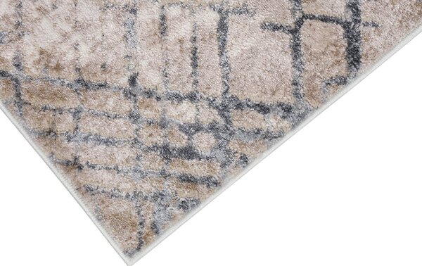 Makro Abra Moderní kusový koberec COMO PK88A krémový Rozměr: 80x150 cm