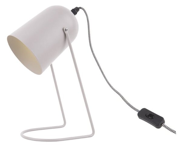Šedá stolní lampa Leitmotiv Enchant