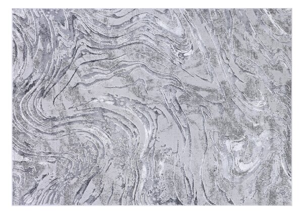 Makro Abra Moderní kusový koberec COMO NR22A Abstraktní šedý Rozměr: 140x200 cm