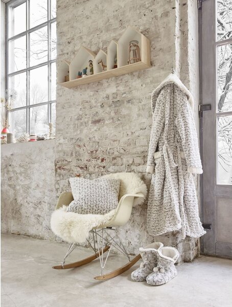 Bílá umělá kožešina Tiseco Home Studio Sheepskin, 80 x 150 cm