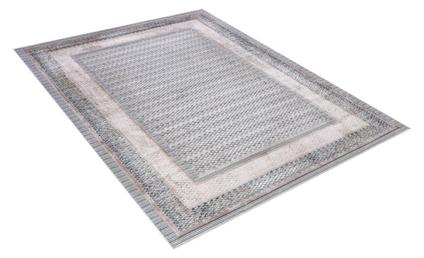 Makro Abra Moderní kusový koberec COMO PK55A Klasický šedý Rozměr: 160x230 cm