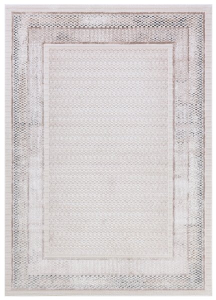 Makro Abra Moderní kusový koberec COMO PK55A Klasický bílý Rozměr: 120x170 cm
