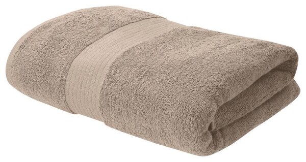 Livarno® Froté osuška, 100 x 150 cm, 500 g/m² (béžová) (100395826001)