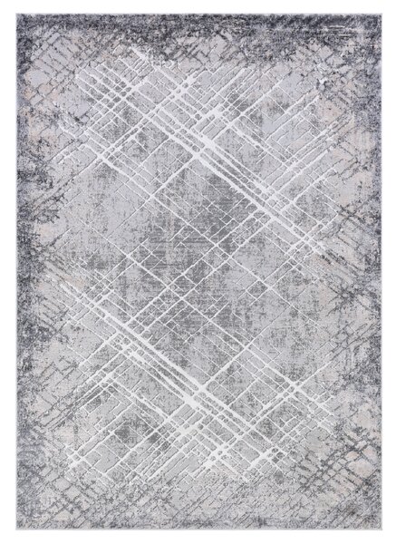 Makro Abra Moderní kusový koberec COMO PK88B šedý Rozměr: 80x150 cm