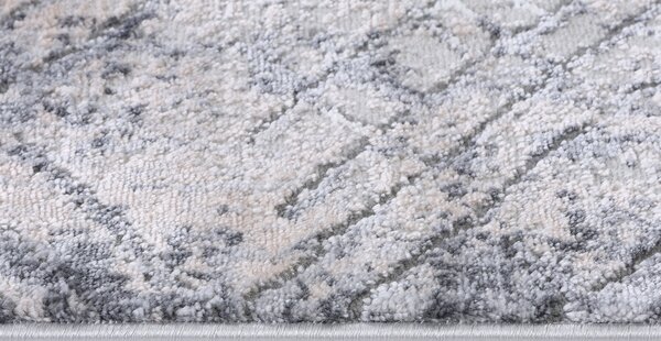 Makro Abra Moderní kusový koberec COMO PK88B šedý Rozměr: 80x150 cm