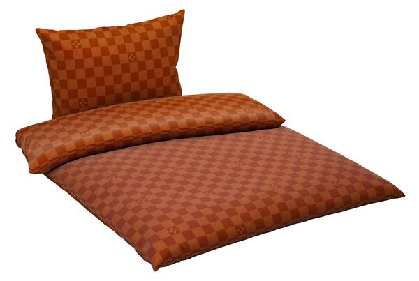 POVLEČENÍ satén oranžová 140/200 cm Ambia Home - Povlečení