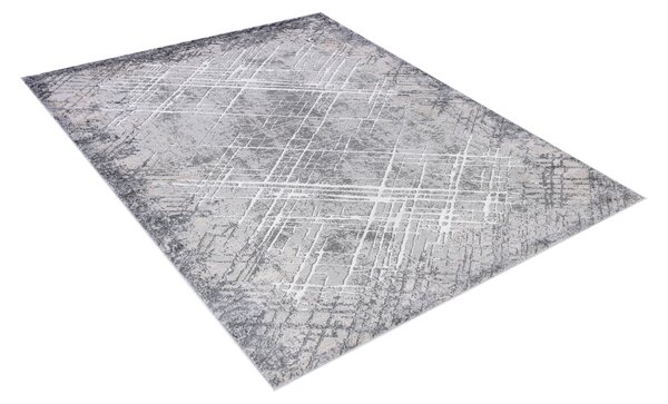Makro Abra Moderní kusový koberec COMO PK88B šedý Rozměr: 80x150 cm