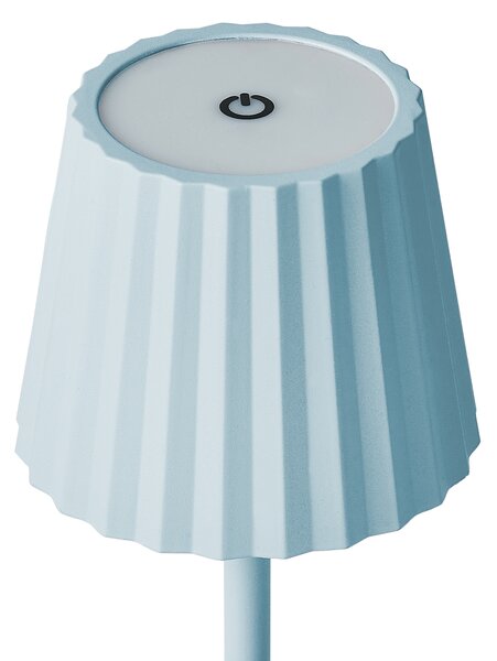 Stolní lampa POMBEIRO Kov Světle modrá
