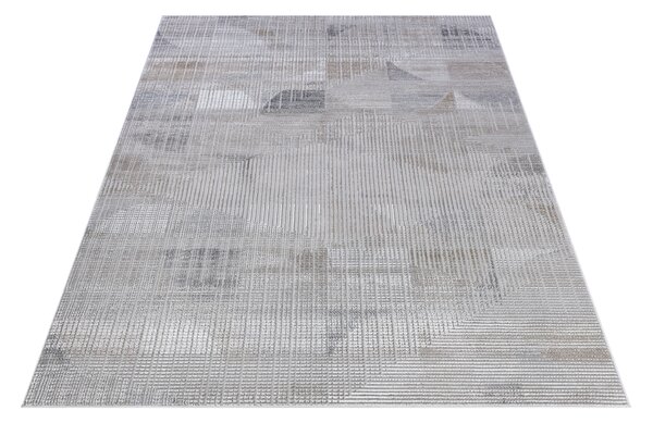 Makro Abra Moderní kusový koberec COMO PK48A šedý Rozměr: 80x150 cm