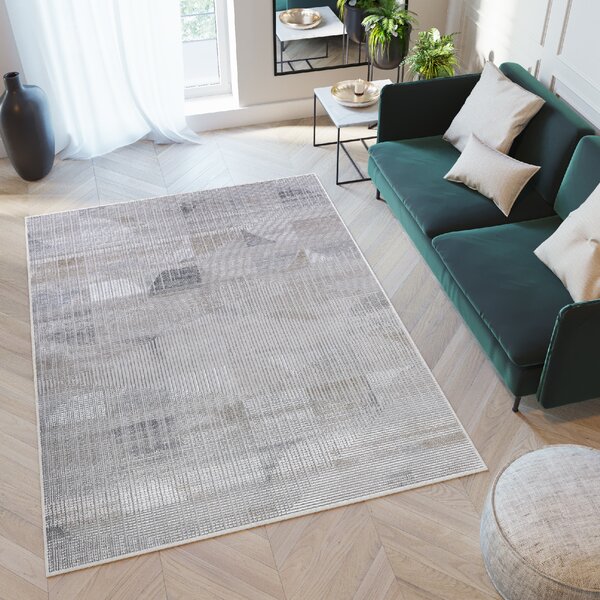 Makro Abra Moderní kusový koberec COMO PK48A šedý Rozměr: 80x150 cm