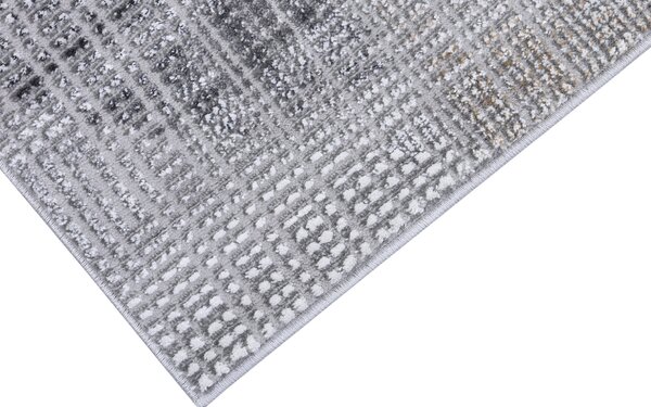 Makro Abra Moderní kusový koberec COMO PK48A šedý Rozměr: 80x150 cm