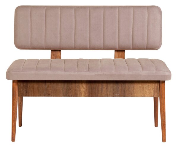 Hanah Home Jídelní set Vina 4D ořech/béžová