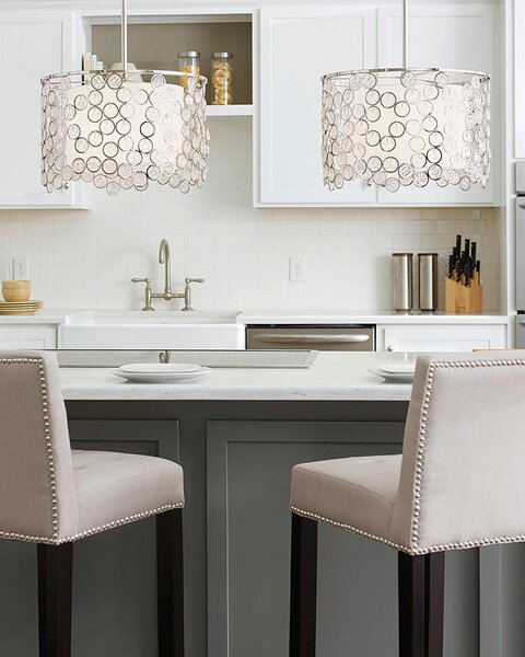 ZÁVĚSNÉ SVÍTIDLO, 48.3/52 cm Elstead Lighting - Závěsná světla