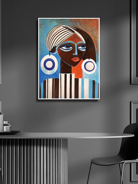 OLEJOMALBA, lidé, 60/80 cm Monee - Olejomalby