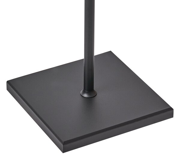 Bezdrátová LED stojací lampa GAVARRESA se stmívačem Kov Černá