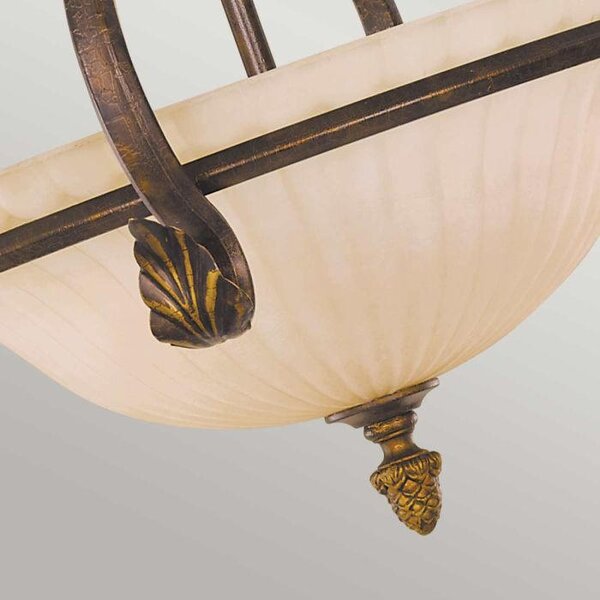 STROPNÍ SVÍTIDLO, 41.9/41.9 cm Elstead Lighting - Stropní svítidla