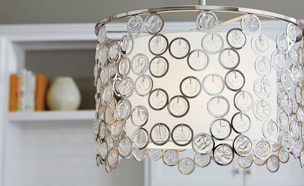 ZÁVĚSNÉ SVÍTIDLO, 48.3/52 cm Elstead Lighting - Závěsná světla