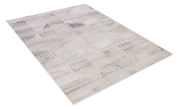 Makro Abra Moderní kusový koberec COMO PK48B krémový Rozměr: 120x170 cm