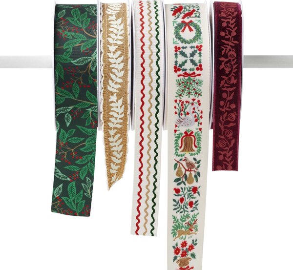 Vánoční stuha Willowberry – set 5 ks