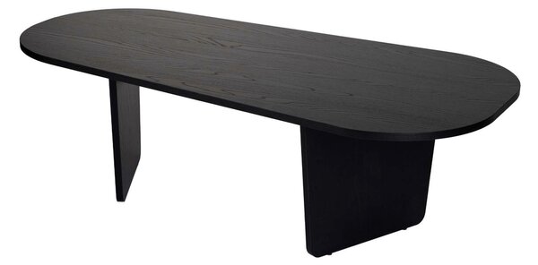 KONFERENČNÍ STOLEK, černá, kompozitní dřevo, 130/65-54/40 cm MID.YOU - Konferenční stolky, Online Only