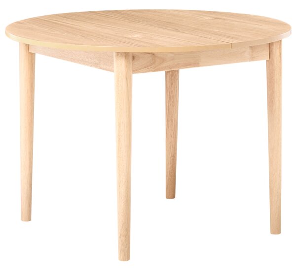 Rozkládací jídelní stůl ECHO Světlý dub 107/137 cm 107 cm