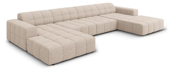 Béžová rohová pohovka (do "U") Chicago – Cosmopolitan Design