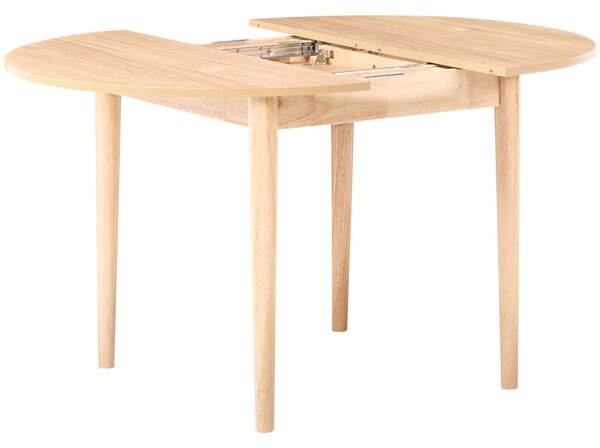 Rozkládací jídelní stůl ECHO Světlý dub 107/137 cm 107 cm