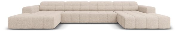 Béžová rohová pohovka (do "U") Chicago – Cosmopolitan Design