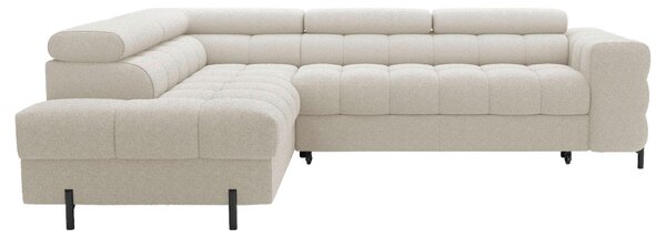 ROHOVÁ SEDAČKA, textil, krémová P & B - Sedací soupravy, Online Only