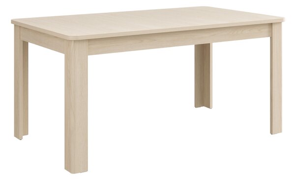 JÍDELNÍ STŮL, dub bianco, 160/76.5/90 cm Carryhome - Jídelní stoly
