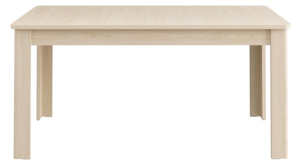 JÍDELNÍ STŮL, dub bianco, 160/76.5/90 cm Carryhome - Jídelní stoly