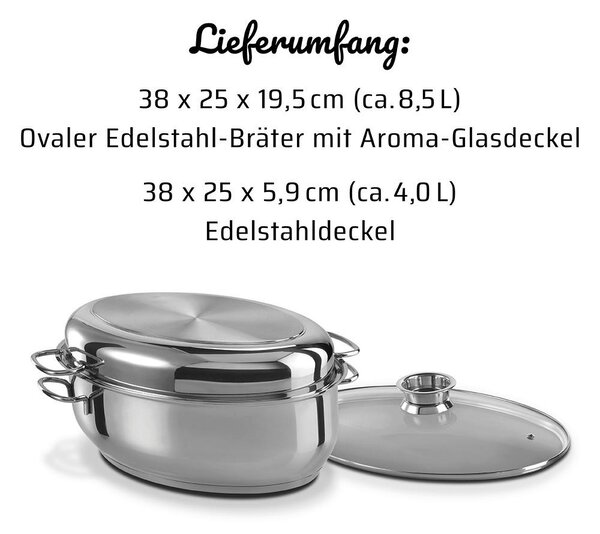 PEKÁČ 38/25/19,5 cm GSW - Online Only vaření, Online Only