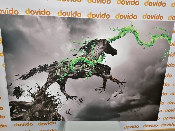 Obraz kůň v jedinečném provedení