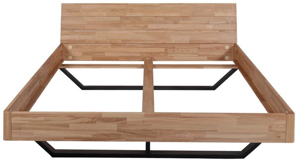 POSTEL, 180/200 cm, barvy dubu MID.YOU - Manželské postele, Online Only