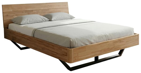 POSTEL, 180/200 cm, barvy dubu MID.YOU - Manželské postele, Online Only