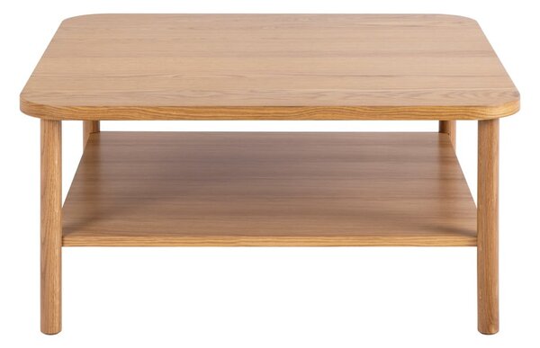 Konferenční stolek v dekoru dubu v přírodní barvě 90x90 cm Banbury – Actona