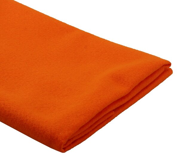 VTC Látková dekorativní plsť 50 x 60 cm oranžová