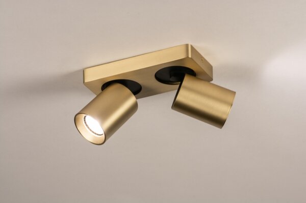 Stropní stmívatelné bodové LED svítidlo Gianlucca Gold II (LMD)