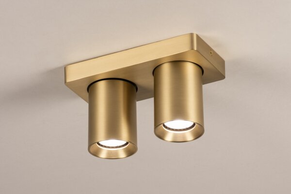 Stropní stmívatelné bodové LED svítidlo Gianlucca Gold II (LMD)