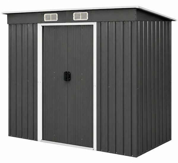 Avenberg Zahradní domek na nářadí 2,4 × 1,3 m SD-F1-0408, antracit