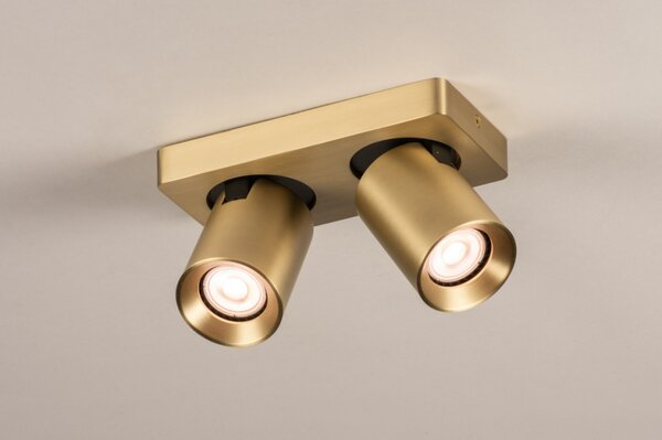 Stropní stmívatelné bodové LED svítidlo Gianlucca Gold II (LMD)