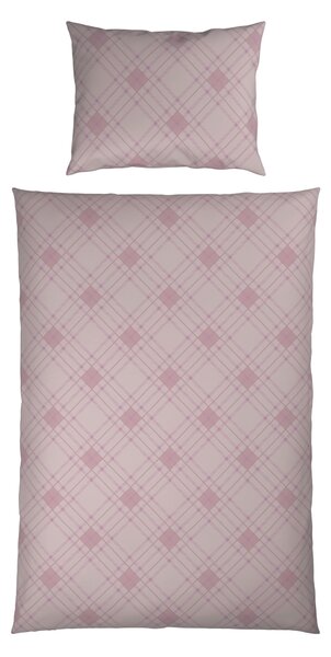 POVLEČENÍ satén růžová 140/200 cm Ambia Home - Povlečení