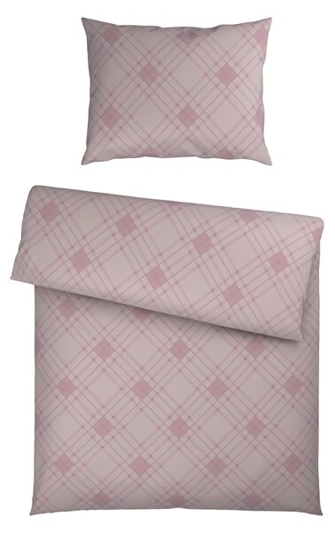 POVLEČENÍ satén růžová 140/200 cm Ambia Home - Povlečení