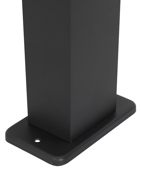 Průmyslová venkovní stojací lampa tmavě šedá 80 cm IP44 - Baleno