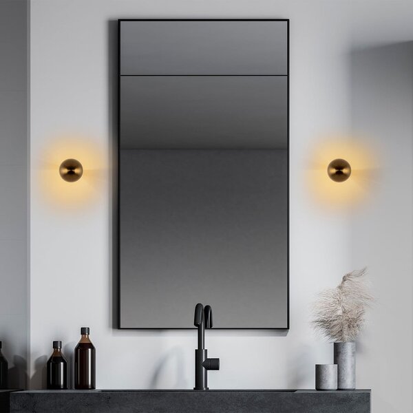 Nástěnné svítidlo v bronzové barvě ø 12 cm Fungal – Opviq lights