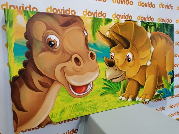 Obraz veselé dinosauři