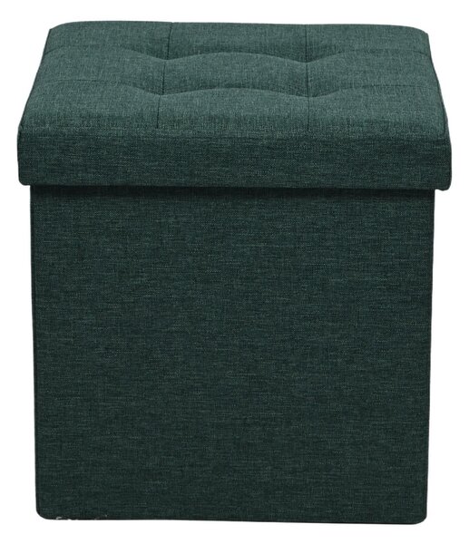 SEDACÍ BOX, textil, kompozitní dřevo, 38/38/38 cm Carryhome - Taburety