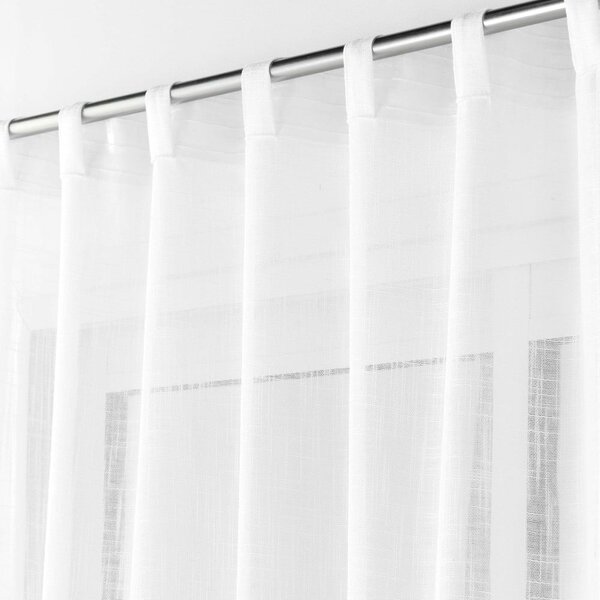 Bílá záclona 140x240 cm Haltona – douceur d'intérieur