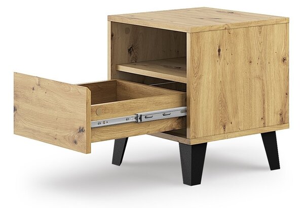 TP Living Noční stolek SCANDI dub artisan