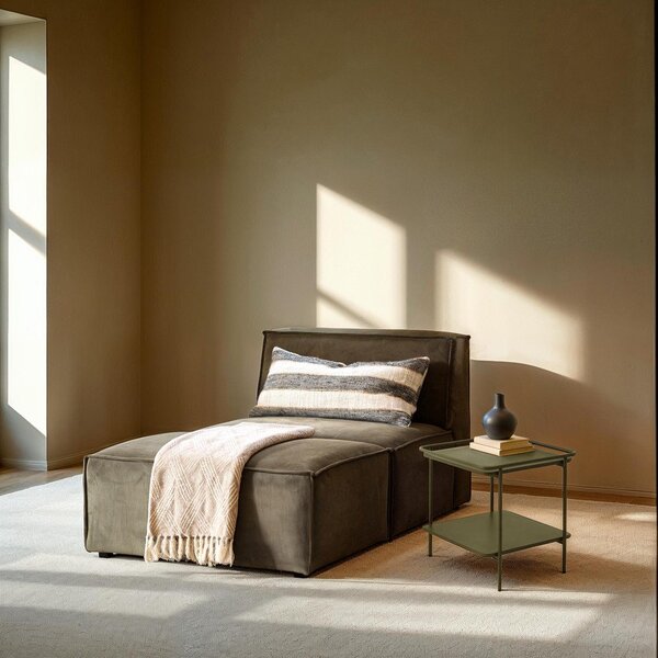Kovový odkládací stolek 45x45 cm Yuba – Unique Furniture